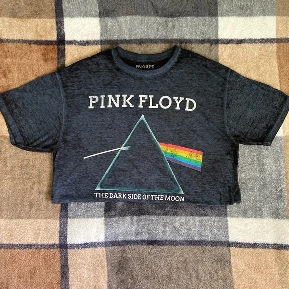 Pink Floyd Dark Side Graphic Tee - Black - Picture 7 of 10